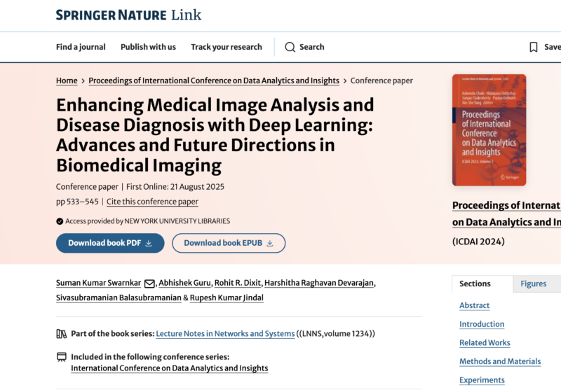 Enhancing Medical Image Analysis and Disease Diagnosis with Deep Learning: Advances and Future Directions in Biomedical Imaging