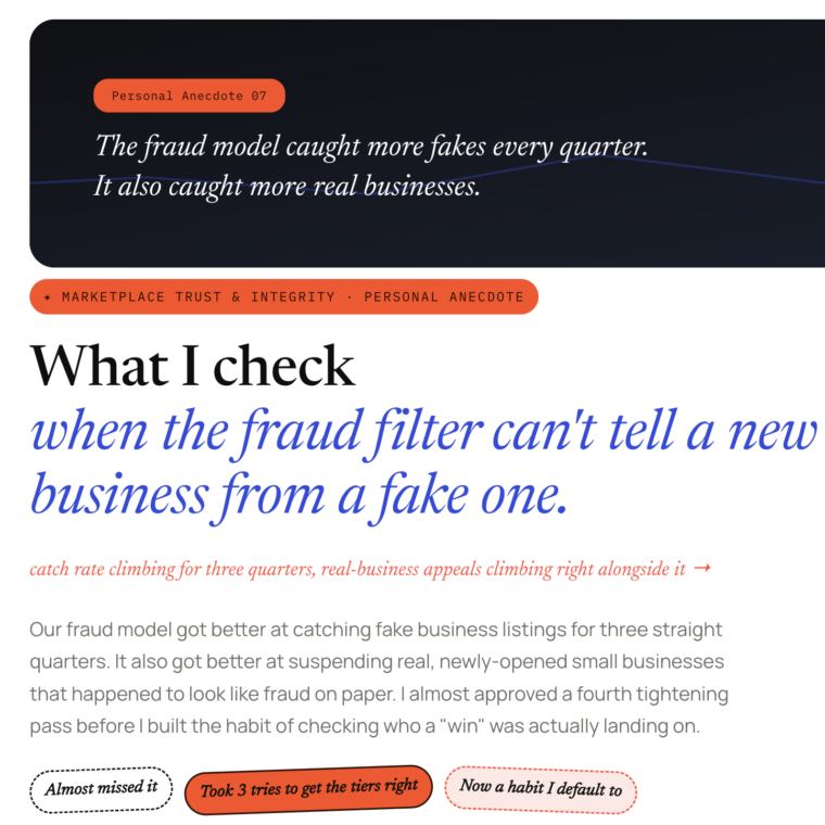 What I check when the fraud filter can't tell a new business from a fake one.