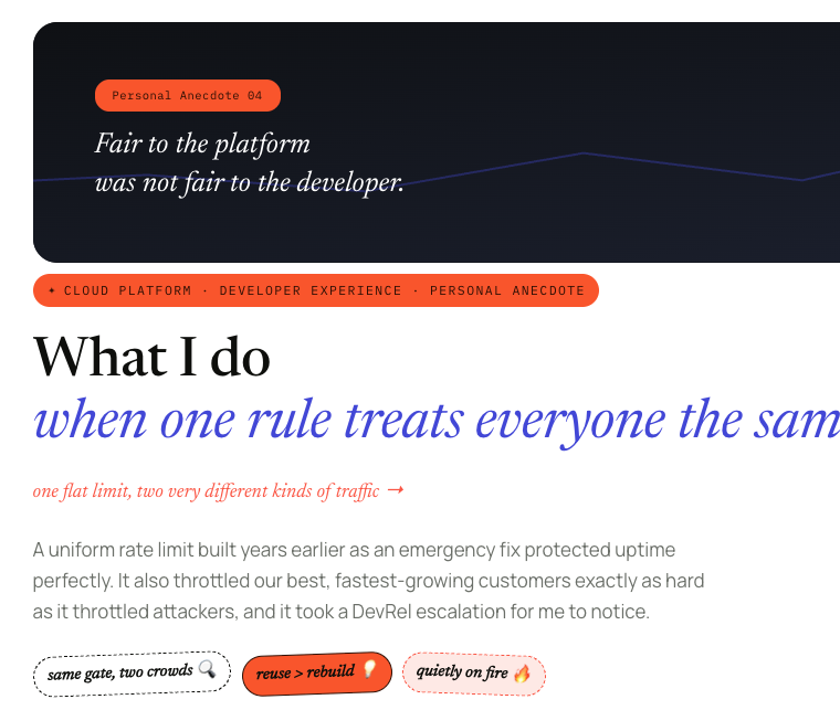 What I do when one rule treats everyone the same.