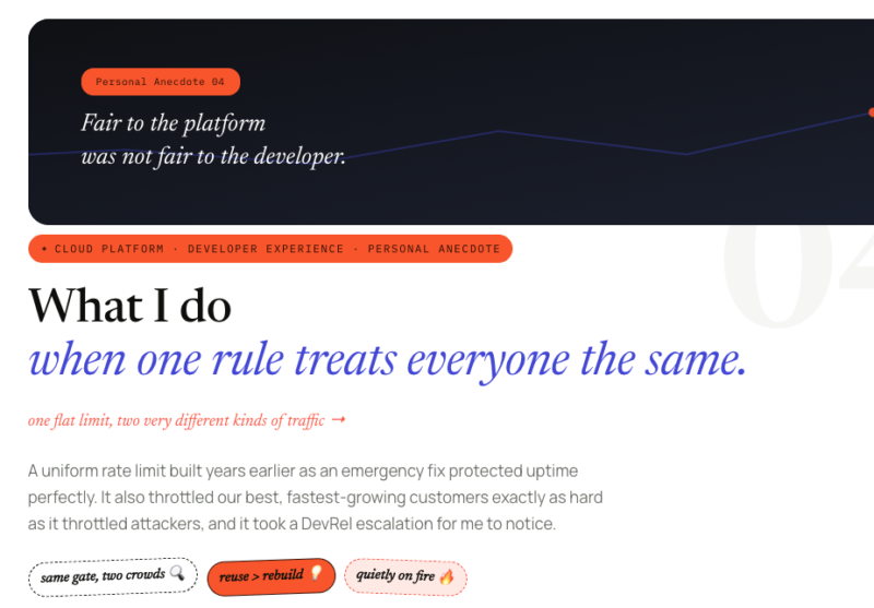 What I do when one rule treats everyone the same.